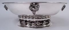Georg Jensen Georg Jensen Danish Modern Sterling Silver Grape Centerpiece Bowl - 4150426