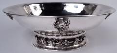 Georg Jensen Georg Jensen Danish Modern Sterling Silver Grape Centerpiece Bowl - 4150427