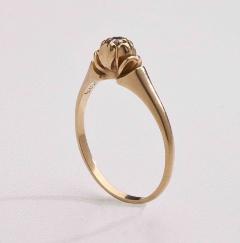 Georg Jensen Georg Jensen Gold Ring No 325 with Diamond - 146400
