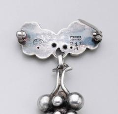 Georg Jensen Georg Jensen Grape Brooch No 217A - 420857