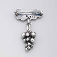 Georg Jensen Georg Jensen Grape Brooch No 217A - 420858