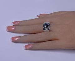 Georg Jensen Georg Jensen Hematite Ring Sterling Silver post 1945 - 2122047