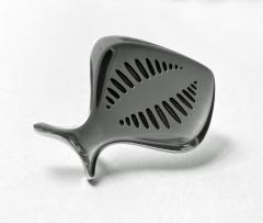 Georg Jensen Georg Jensen Henning Koppel Sterling Fish Brooch c 1960 - 1943680