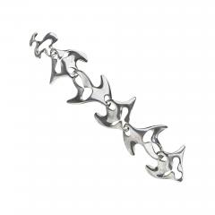 Georg Jensen Georg Jensen Henning Koppel Sterling Silver Bracelet Amoeba 89 - 1919911