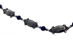 Georg Jensen Georg Jensen Lapis Sterling Necklace No 15  - 2813670