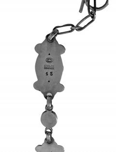Georg Jensen Georg Jensen Lapis Sterling Necklace No 15  - 2813671