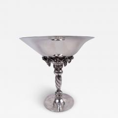 Georg Jensen Georg Jensen Large Danish Modern Centerpiece Tazza Compote - 3987552