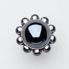 Georg Jensen Georg Jensen Ring No 166 with Hematite - 4531934