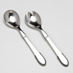 Georg Jensen Georg Jensen Salad Set No 132 in Beaded - 4356755