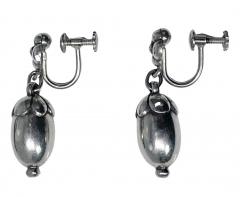 Georg Jensen Georg Jensen Sterling Acorn Earrings 4 Design  - 2994054