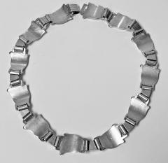 Georg Jensen Georg Jensen Sterling Necklace C 1940 - 1584469