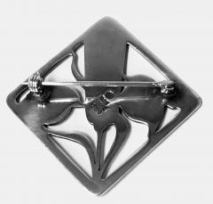 Georg Jensen Georg Jensen Sterling Silver Birds Brooch design by Arno Malinowski - 1061048