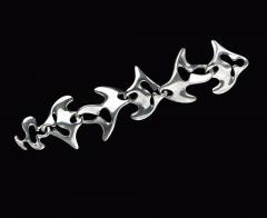 Georg Jensen Georg Jensen Sterling Silver Bracelet Amoeba 89 - 1147258