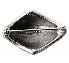 Georg Jensen Georg Jensen Sterling Silver Brooch No 425 designed by Lene Munthe - 4009130