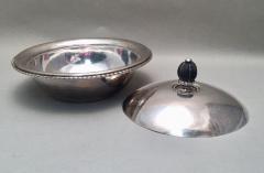 Georg Jensen Georg Jensen Sterling Silver Covered Dish Bowl in Rope Pattern 290A - 3237407