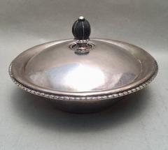 Georg Jensen Georg Jensen Sterling Silver Covered Dish Bowl in Rope Pattern 290A - 3237409
