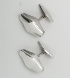 Georg Jensen Georg Jensen Sterling Silver Modernist Cufflinks by Kim Naver No 250 - 1581860