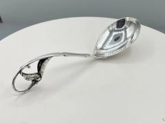 Georg Jensen Georg Jensen Sterling Silver Ornamental Serving Spoon 141 - 3091516