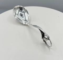 Georg Jensen Georg Jensen Sterling Silver Ornamental Serving Spoon 141 - 3091542