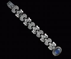 Georg Jensen Georg Jensen Sterling Silver PARIS Bracelet No 30 Denmark C 1945  - 1147250