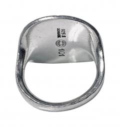 Georg Jensen Georg Jensen Sterling Silver Ring Denmark C 1970  - 3393901