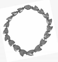 Georg Jensen Georg Jensen Sterling Silver Tulip Necklace No 66 by Harald Nielsen - 2826845