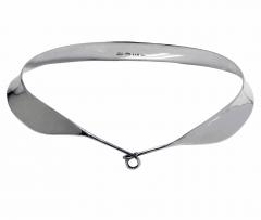 Georg Jensen Georg Jensen Torun Sterling Amethyst Quartz Necklace circa 1960 - 4261021