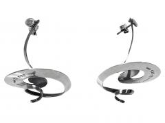 Georg Jensen Georg Jensen Vivianna Torun B low H be Sterling Silver Earrings No 369 - 4236139
