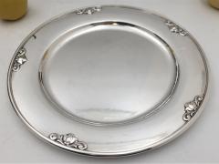 Georg Jensen Georg Jensen by Rohde Sterling Silver Charger Plate in Acorn Pattern 642A - 3237319