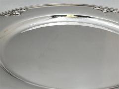 Georg Jensen Georg Jensen by Rohde Sterling Silver Charger Plate in Acorn Pattern 642A - 3237372