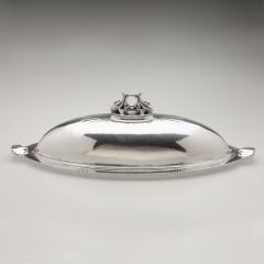 Georg Jensen Monumental Georg Jensen Covered Fish Dish 335C - 3162798