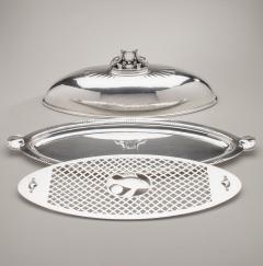 Georg Jensen Monumental Georg Jensen Covered Fish Dish 335C - 3162799