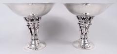 Georg Jensen Pair of Early Georg Jensen Danish Modern Princess Bowls - 3987366