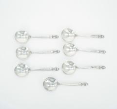 Georg Jensen Sterling Silver Flatware Service For 8 People - 3444832