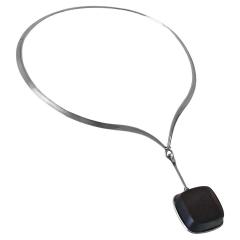 Georg Jensen Vivianna Torun Bulow Hube for Georg Jensen Quartz Necklace - 4237035