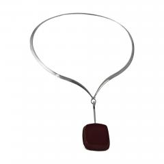 Georg Jensen Vivianna Torun Bulow Hube for Georg Jensen Quartz Necklace - 4237550