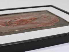 Georg Klimt Georg Klimt Vienna Secession Pair Art Nouveau Relief Panels Vienna 1900s - 4632206