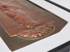 Georg Klimt Georg Klimt Vienna Secession Pair Art Nouveau Relief Panels Vienna 1900s - 4632207