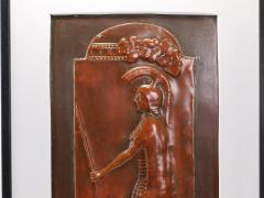 Georg Klimt Georg Klimt Vienna Secession Pair Art Nouveau Relief Panels Vienna 1900s - 4632208