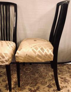 Georg Kofoed Georg Kofoed Style Mid Century Modern Ebony Dining or Side Chairs Set of 24 - 2978908