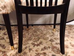 Georg Kofoed Georg Kofoed Style Mid Century Modern Ebony Dining or Side Chairs Set of 24 - 2978912
