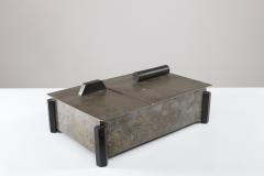 Georg Nilsson by Gero Zeist An Art Deco silver plated jewellry box - 4186944