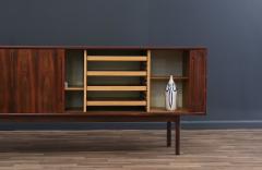 Georg Petersens Danish Modern Rosewood Tambour Doors Credenza by Georg Petersens - 3704715