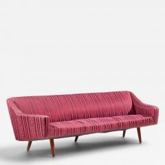 Georg Thams Georg Thams Mid Century Danish Teak Curved Sofa - 4638825