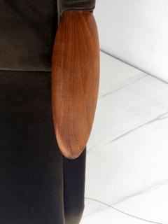 Georg Thams Model VP 37 Oak and Teak Lounge Chair by Georg Thams Denmark 1950s - 4710315
