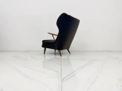 Georg Thams Model VP 37 Oak and Teak Lounge Chair by Georg Thams Denmark 1950s - 4710319