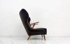 Georg Thams Model VP 37 Oak and Teak Lounge Chair by Georg Thams Denmark 1950s - 4710320