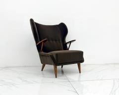 Georg Thams Model VP 37 Oak and Teak Lounge Chair by Georg Thams Denmark 1950s - 4710323