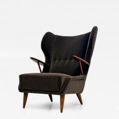 Georg Thams Model VP 37 Oak and Teak Lounge Chair by Georg Thams Denmark 1950s - 4710572