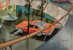 George Anderson Mid Century Cars Dealerships of the Future Automotive - 4406423